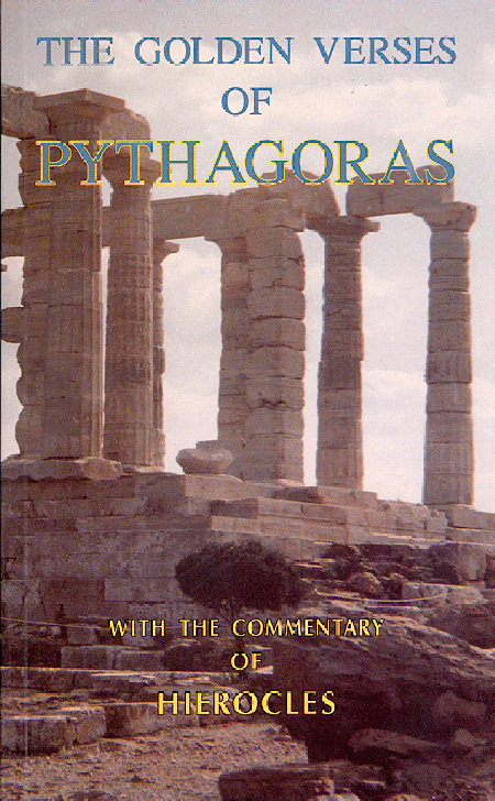 Book Cover of The Golden Verses of Pythagoras